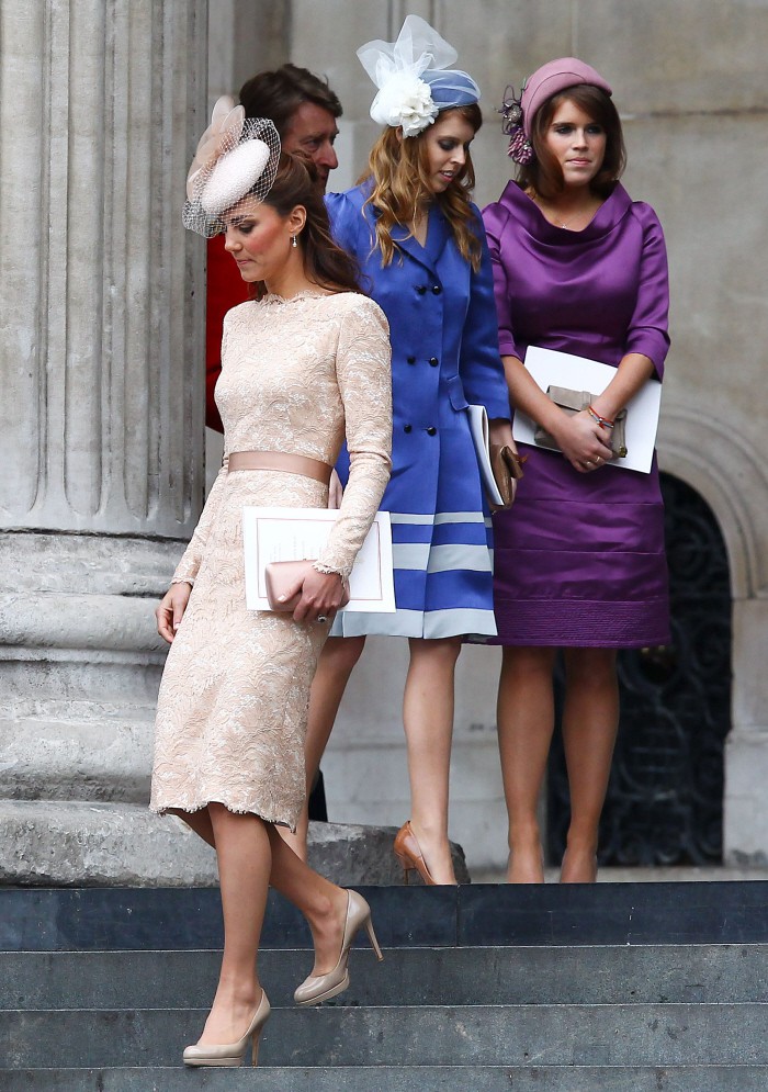 Las princesas Eugenia y Beatriz y su relación con Kate Middleton