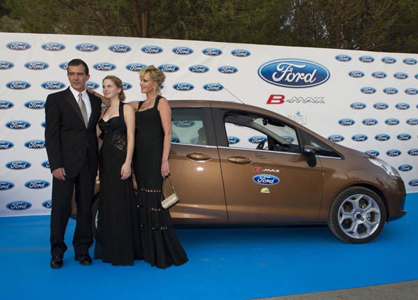 Antonio Banderas, Melanie Griffith y Stella del Carmen, juntos en la gala Starlite