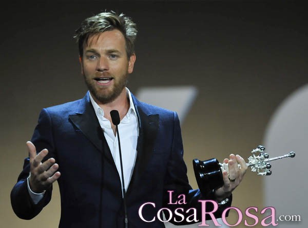 Ewan McGregor recibe el premio Donostia