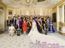 Letizia Ortiz luce pamela en la boda real de Luxemburgo