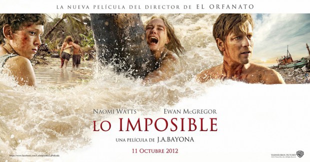 Gran estreno de «Lo imposible» en Madrid