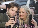 Robert Pattinson, en Sidney, y Kristen Stewart, en Tokio, promocionan Amanecer. Parte II