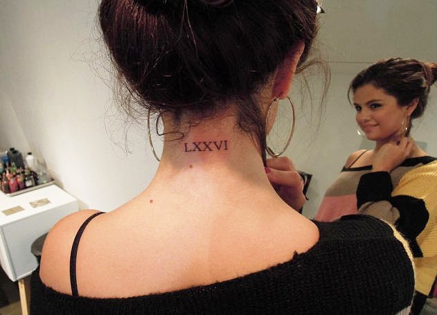 El nuevo tatuaje de Selena Gomez