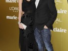 David Bisbal y Raquel Jiménez posan juntos en los premios Marie Claire 2012