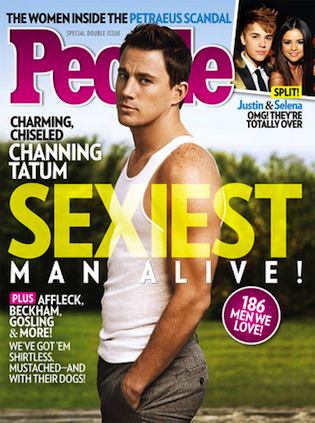 Channing Tatum, el hombre más sexy de 2012 para People