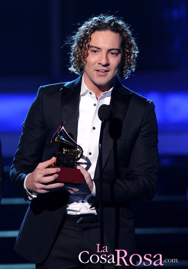 David Bisbal logra su segundo Grammy Latino