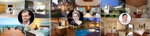 Leonardo DiCaprio, Sharon Stone y Olivia Wilde ponen en venta sus casas