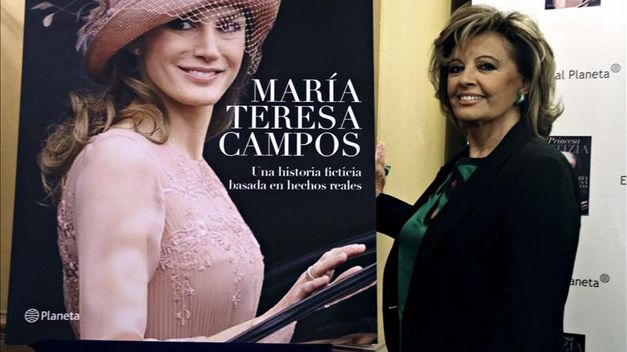 María Teresa Campos y su libro sobre Doña Letizia Ortiz