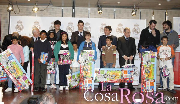 Cristiano Ronaldo, Pepe y Rudy Fernández, solidarios con la infancia