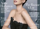 Anne Hathaway, deslumbrante en la portada de Harper´s Bazaar