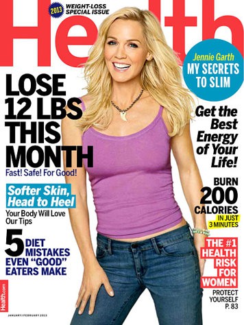 Jennie Garth, portada de la revista Health, tras perder casi 14 kilos