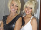 Lindsay y Dina Lohan celebran el año nuevo en Londres