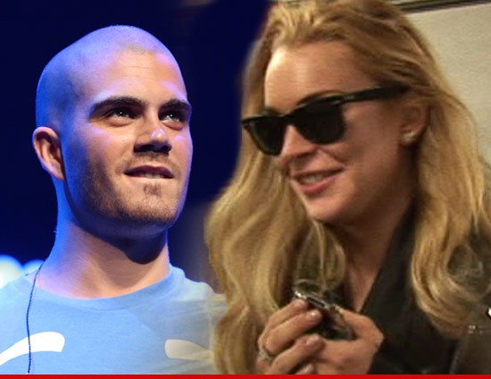 Max George y Lindsay Lohan, su relación se hace oficial