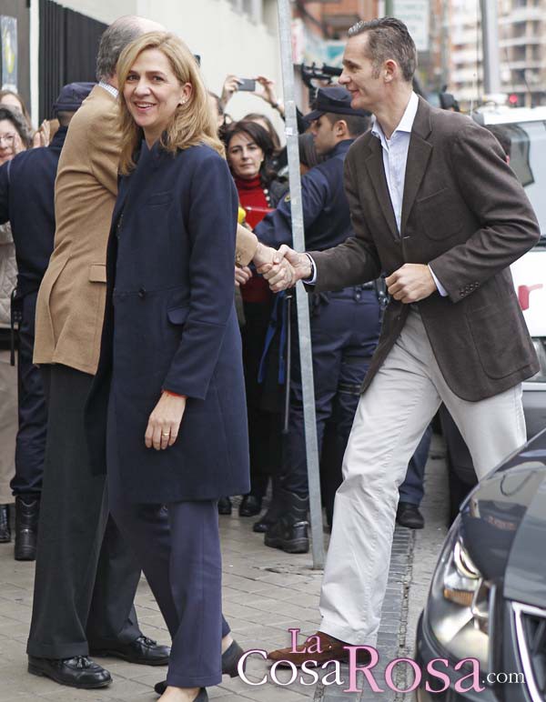 Cristina de Borbón e Iñaki Urdangarin, de cena en Barcelona