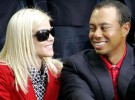 Tiger Woods y Elin Nordegren, juntos en público