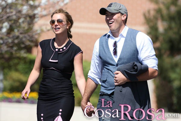 Britney Spears se pasea con David Lucado, su nuevo novio