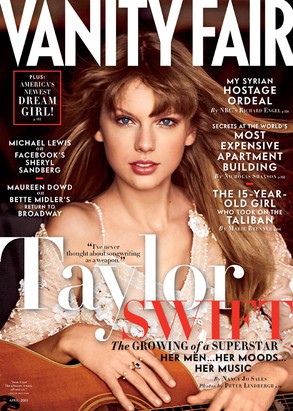 Taylor Swift protagoniza una nueva portada en Vanity Fair