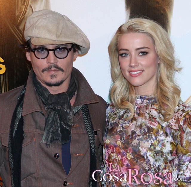 Johnny Depp y Amber Heard, se confirma su relación