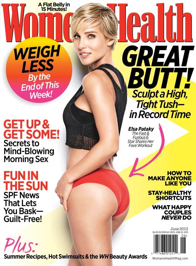 Elsa Pataky, portada de Women’s Health