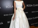 La novia de Fernando Alonso, Dasha Kapustina desfila para Rosa Clará