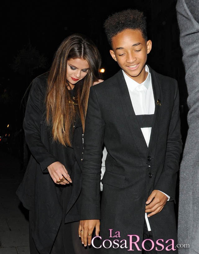 Selena Gomez y Jaden Smith cenan juntos