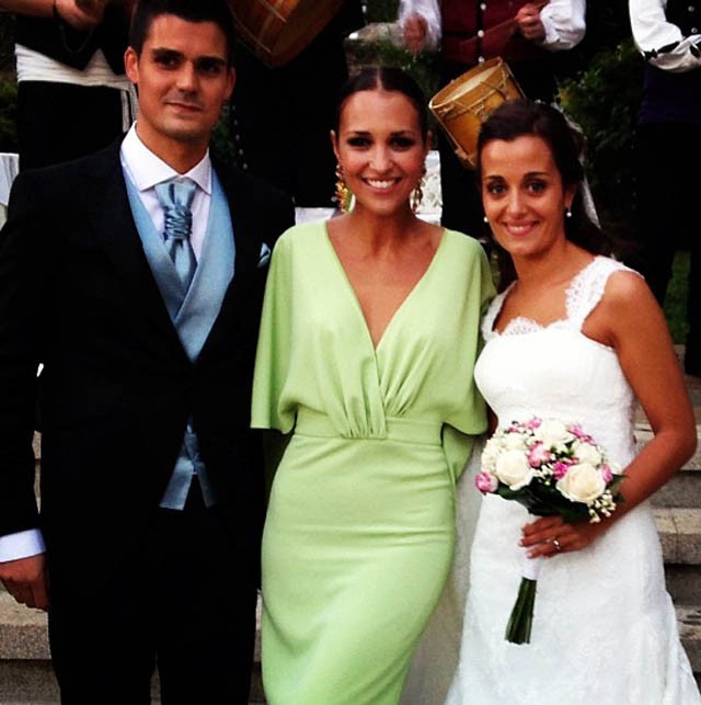 Paula Echevarría y David Bustamante disfrutan de una boda en Galicia