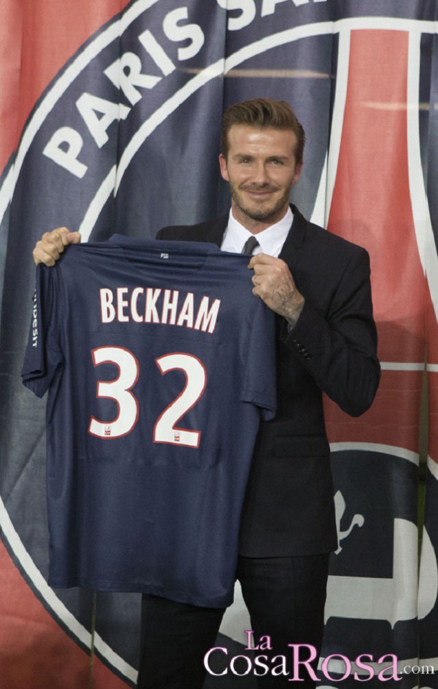 David Beckham dona su salario como jugador del PSG a causas benéficas