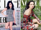 Katy Perry habla sobre Kristen Stewart en Elle y sobre su dieta para posar en Vogue