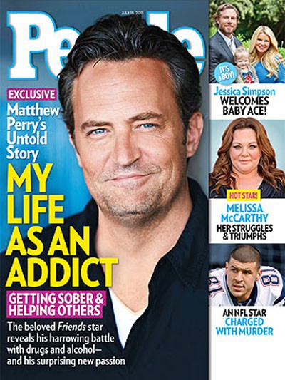 Matthew Perry cuenta su vida como un adicto