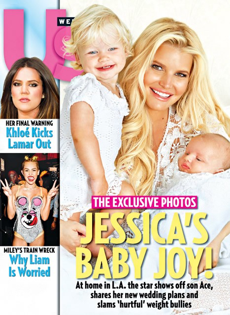 Jessica Simpson presenta a su hijo Ace Knute vía exclusiva