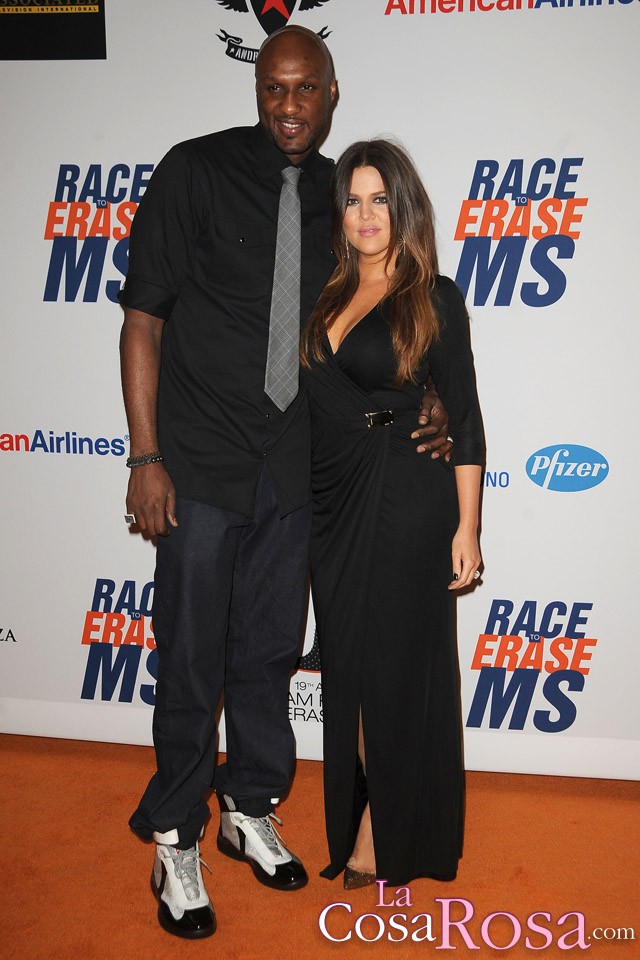 Lamar Odom vuelve a la casa que comparte con Khloe Kardashian