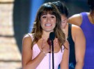 Una llorosa Lea Michele dedica a Cory Monteith su premio Teen Choice 2013