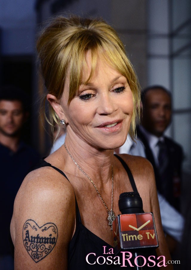 Melanie Griffith piensa que Hollywood es un lugar muy superficial