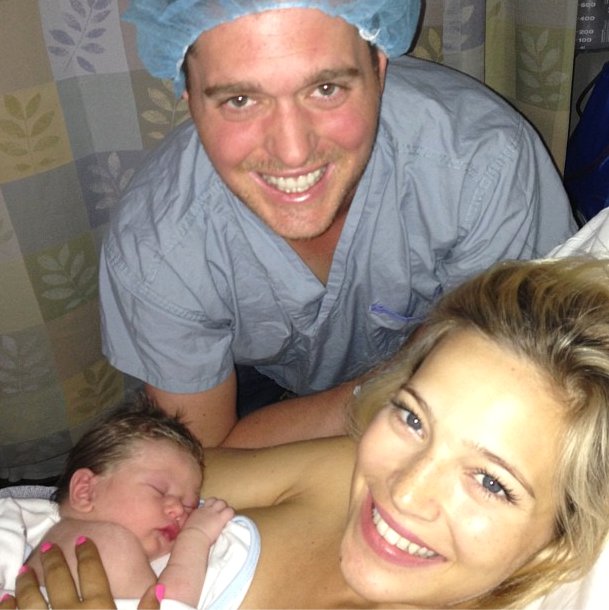 Michael Bublé y Luisana Lopilato ya son padres de un niño llamado Noah