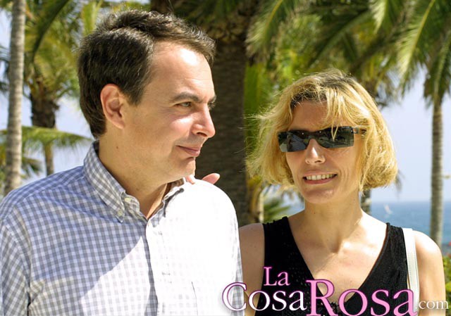 Zapatero y su mujer, de vacaciones en Lanzarote