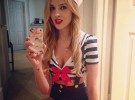 A Eiza González, la nueva chica de Liam Hemsworth, le hace gracia el disfraz Miley Cyrus