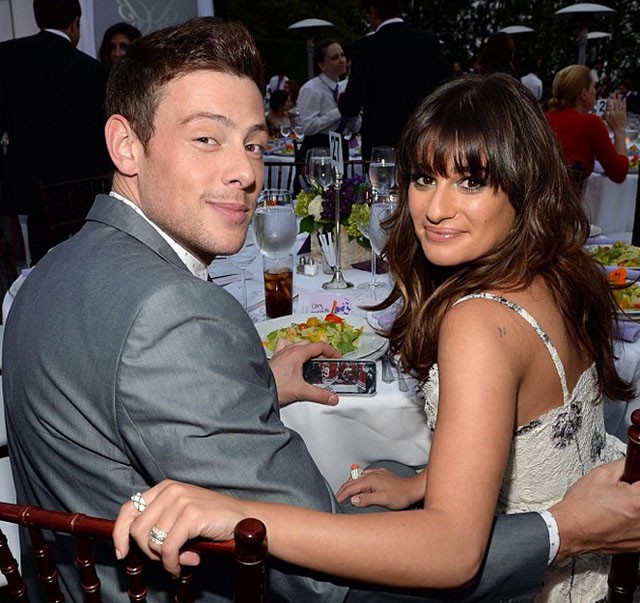 Lea Michele no para de hablar de Cory Monteith