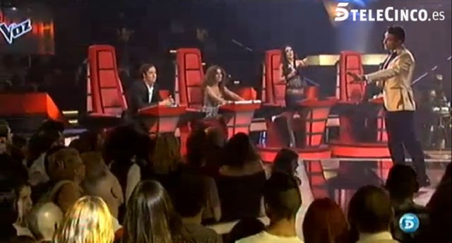 Malú y David Bisbal, momentos de tensión en la final de La voz