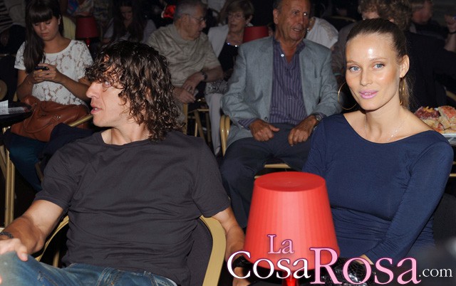 Carles Puyol y Vanesa Lorenzo, padres de una niña llamada Manuela