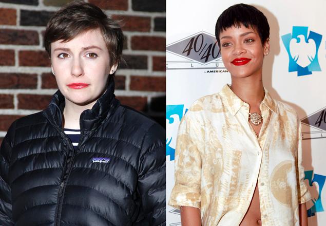 Lena Dunham se enfrenta a Rihanna al criticar su actitud con Chris Brown