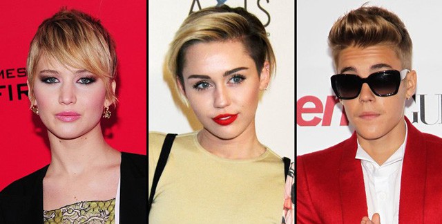 Jennifer Lawrence, Miley Cyrus y Justin Bieber, entre los menores de 30 años más influyentes