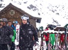 El Príncipe Felipe se divierte esquiando en Formigal