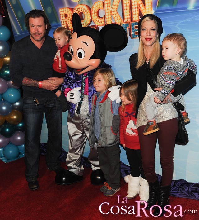 Tori Spelling y Dean McDermott llevan vidas separadas