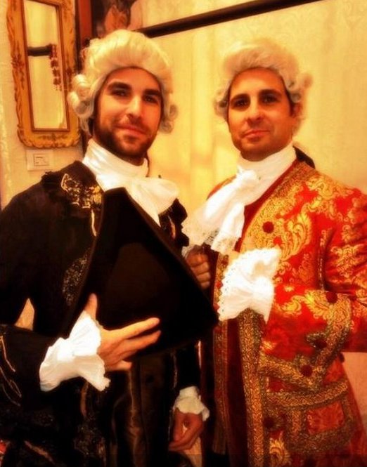 Los hermanos Rivera disfrutan del carnaval en Venecia