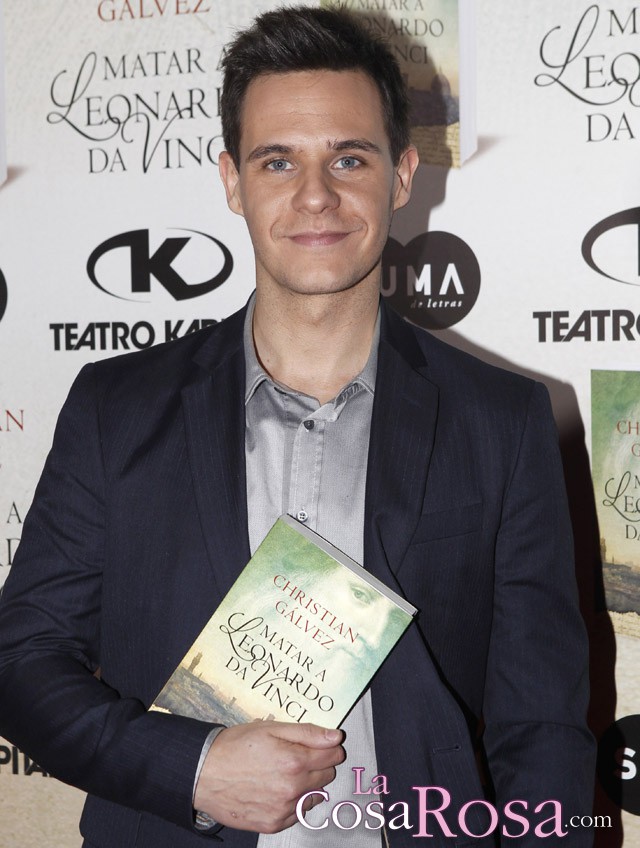 Christian Gálvez presenta su primera novela Matar a Leonardo Da Vinci