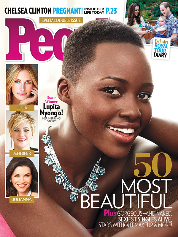 Lupita Nyong’o, la más bella para People en 2014