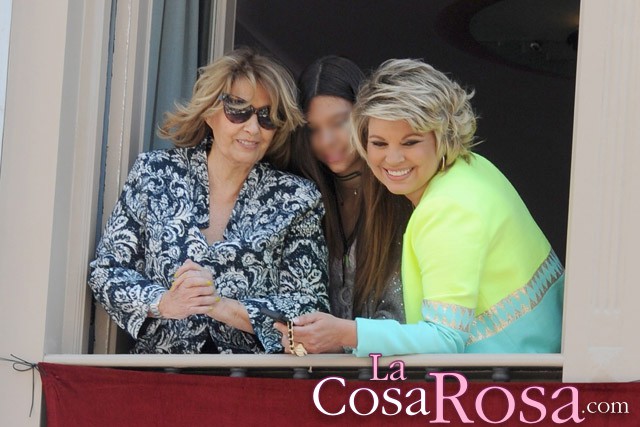 María Teresa Campos y Terelu disfrutan del Domingo de Ramos en Málaga