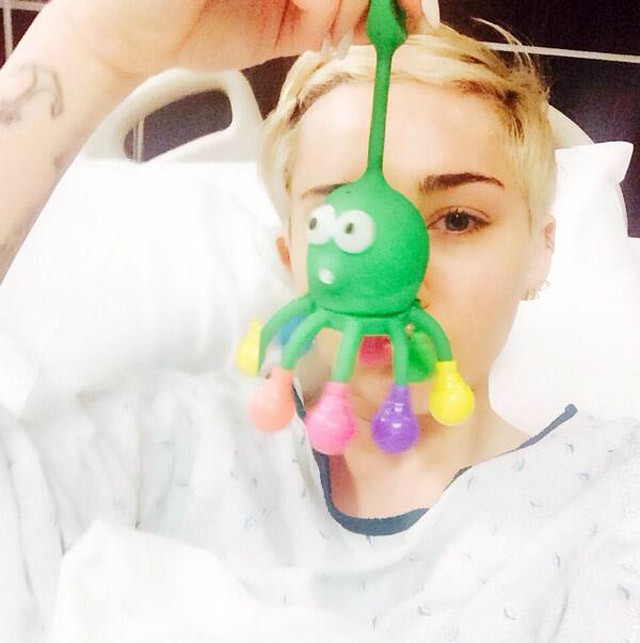 Miley Cyrus hospitalizada por una fuerte reacción alérgica