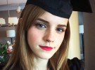 Emma Watson se gradúa en la universidad de Brown