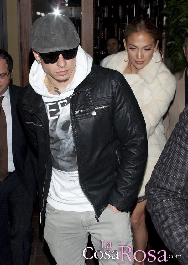 Casper Smart acude a recoger sus pertenencias a casa de Jennifer Lopez